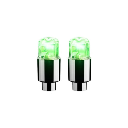 Dynamic LED Tire Valve Caps - Waterproof & Automatic Nighttime Visibility 9