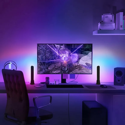 Dynamic RGB LED Light Bar with Remote Control - USB-Powered Desktop Ambiance 2