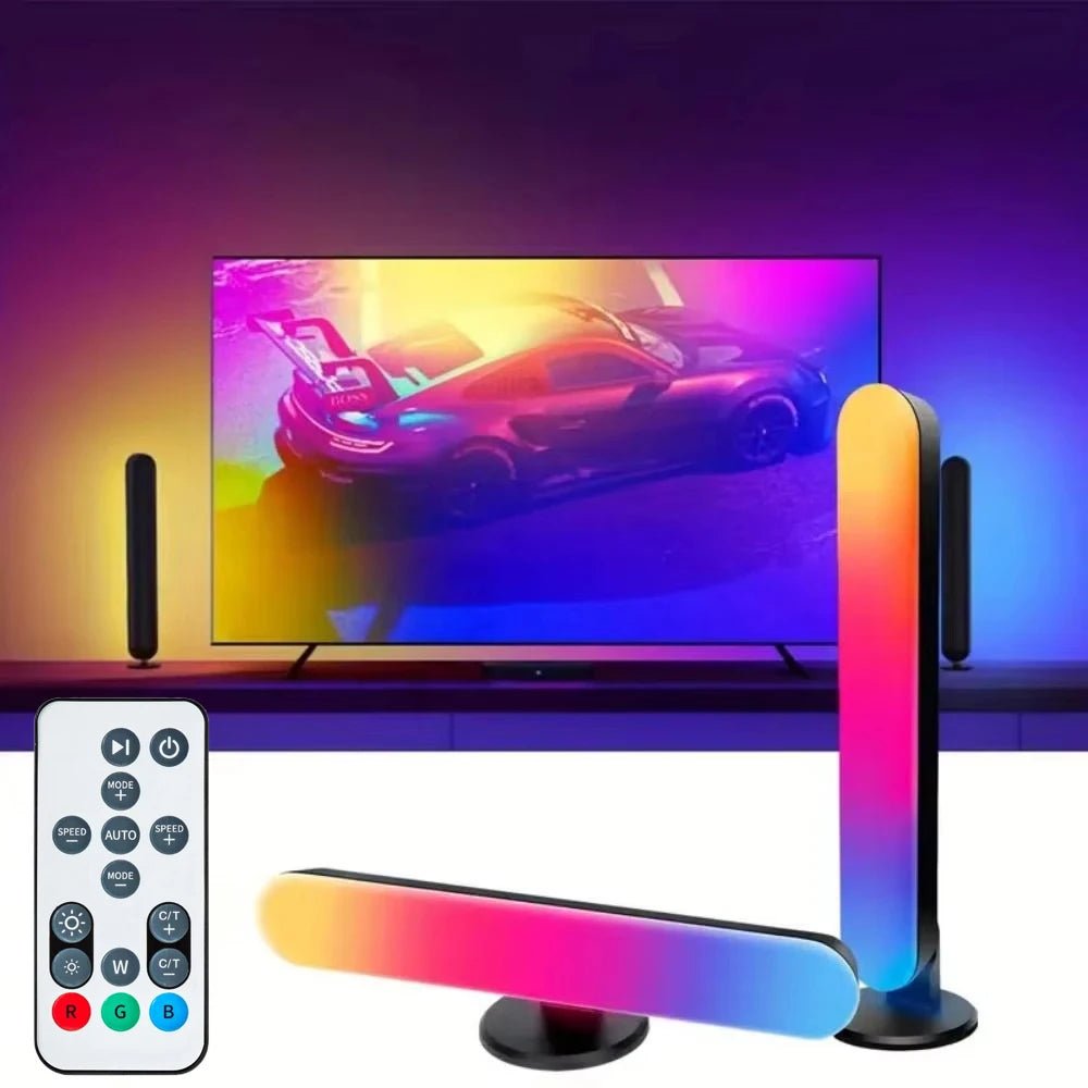 Dynamic RGB LED Light Bar with Remote Control - USB-Powered Desktop Ambiance 6