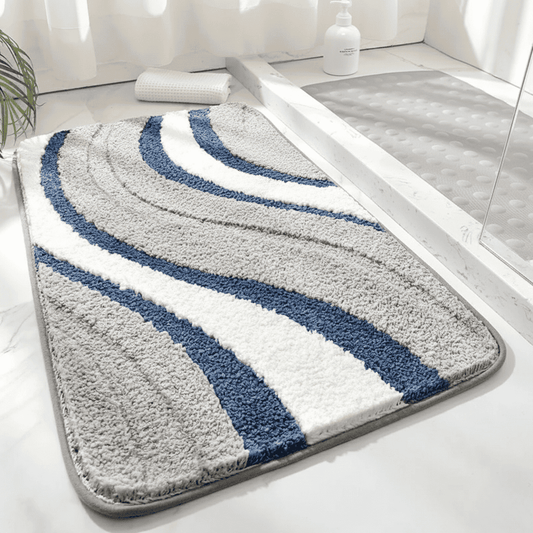 ECOFLOOR – Non-Slip Organic Bath Mat for Luxurious Bathroom Comfort 0