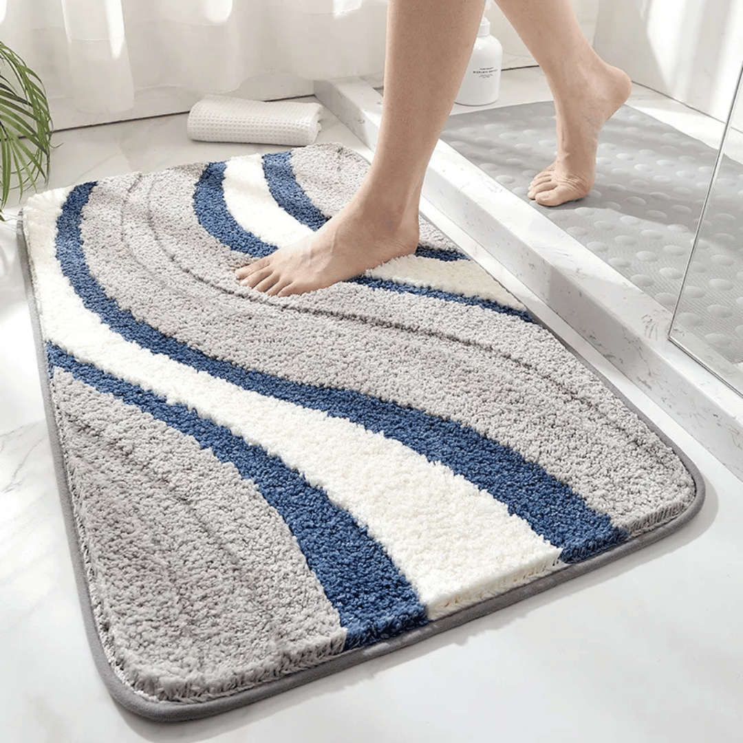 ECOFLOOR – Non-Slip Organic Bath Mat for Luxurious Bathroom Comfort 3