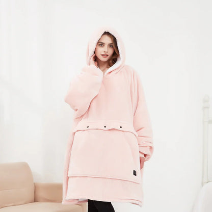 EMBERWEAR – USB-Powered Heated Blanket Hoodie for Cozy Warmth 9