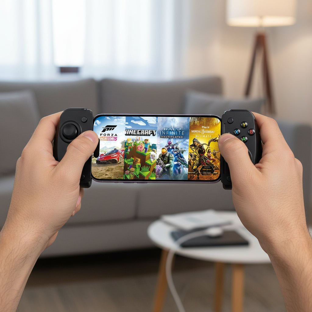 EasySMX M10 Mobile Game Controller for Android & iPhone 15, Hall Effect Triggers, Anti-Slip Design 0