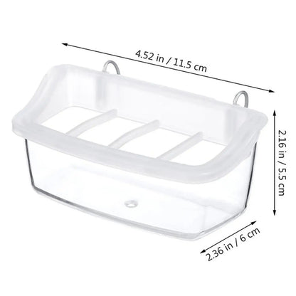 Eco-Friendly Parrot Feeder - Splash-Proof Bird Food Bowl with 360-Degree Visibility 5