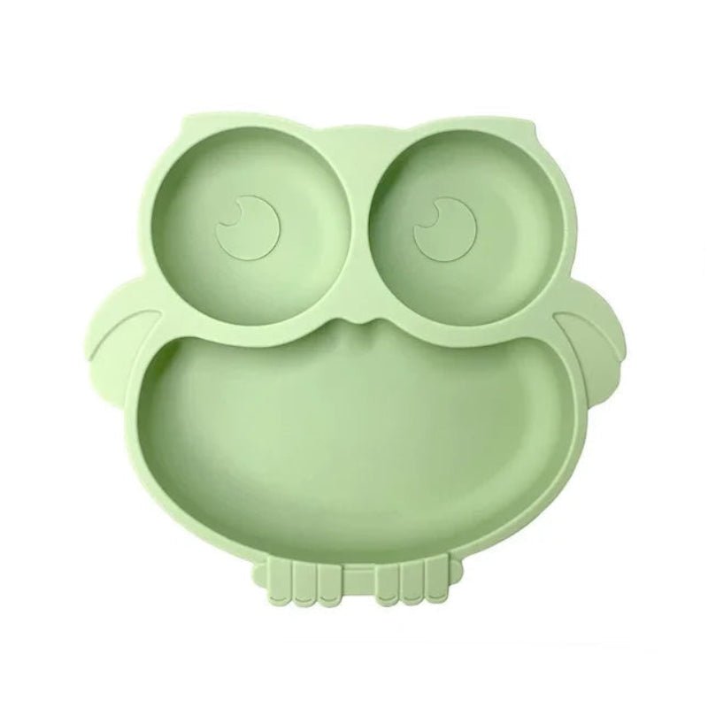 Eco-Friendly Silicone Suction Plate for Toddlers - Fun Cartoon Design, BPA-Free 19