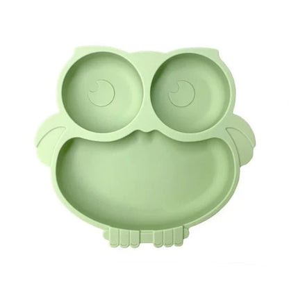 Eco-Friendly Silicone Suction Plate for Toddlers - Fun Cartoon Design, BPA-Free 19