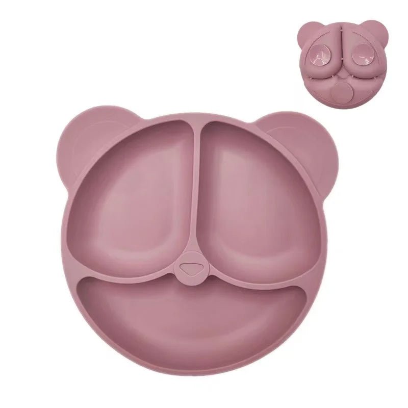 Eco-Friendly Silicone Suction Plate for Toddlers - Fun Cartoon Design, BPA-Free 22