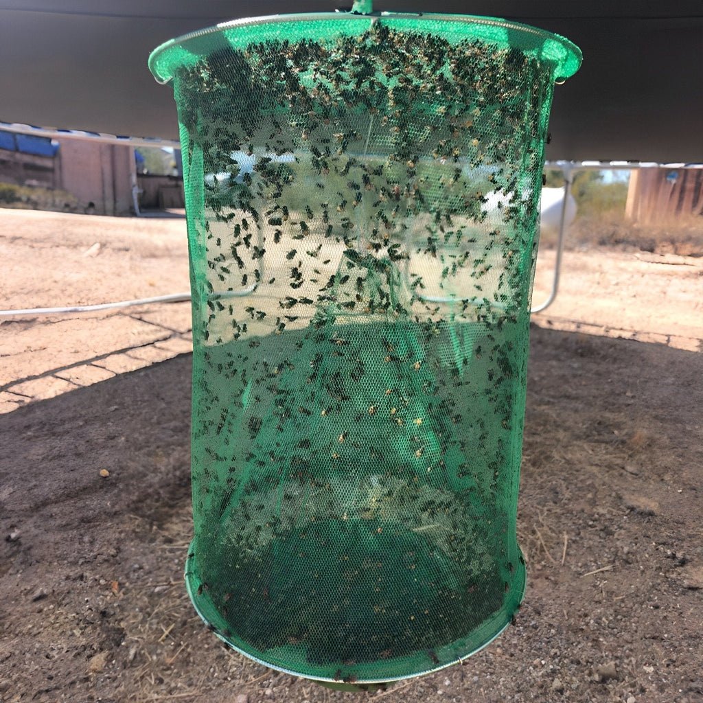 Eco-Friendly Stable Fly Trap - Non-Toxic, Reusable, Quick Setup & Effective Capture 1