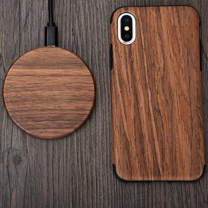 EcoCharge - Qi Wireless Charger with Fast Charging & Bamboo Design 5