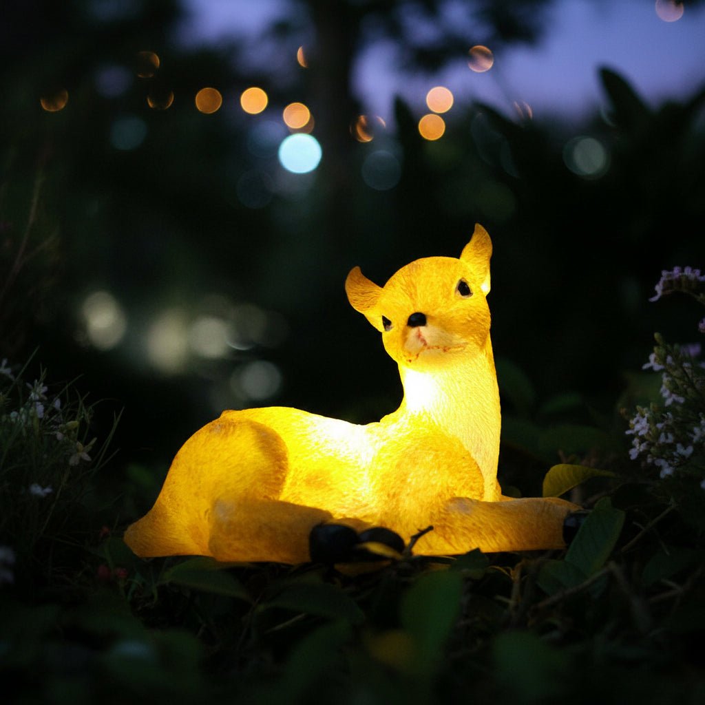 EcoGlow - Solar LED Garden Light in Playful Animal Design, Weatherproof & Automatic Dusk Sensor 7