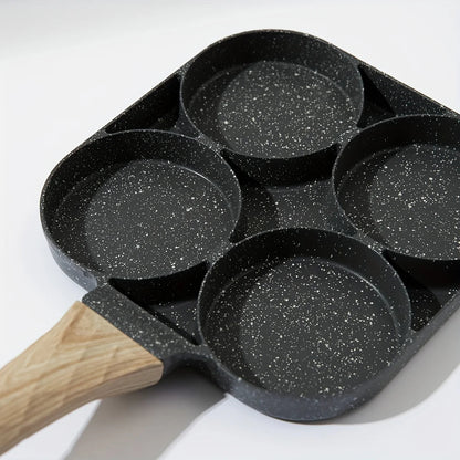 Eiermeister – 4-Cup Omelette Pan Made of Aluminum with Maifan Stone Coating