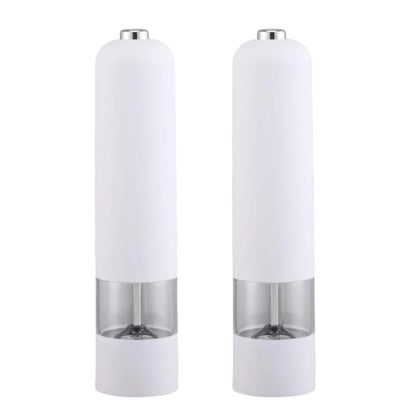 Electric Salt and Pepper Grinder Set - One-Handed Operation with Adjustable Coarseness and Built-in Light 6