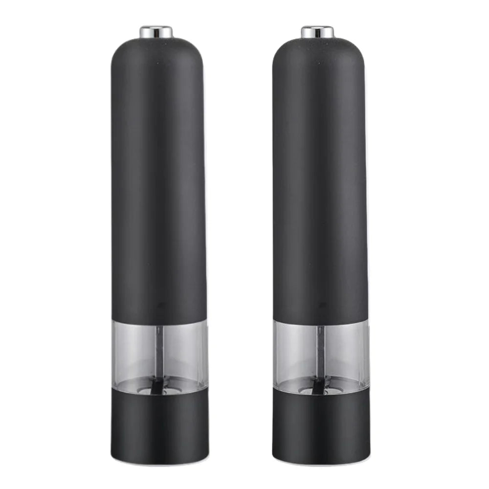 Electric Salt and Pepper Grinder Set - One-Handed Operation with Adjustable Coarseness and Built-in Light 8