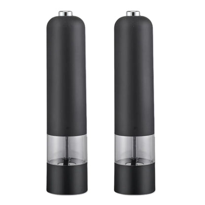 Electric Salt and Pepper Grinder Set - One-Handed Operation with Adjustable Coarseness and Built-in Light 8