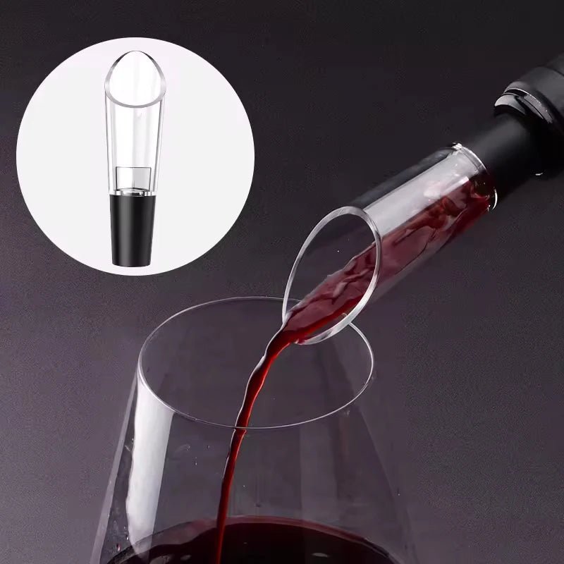 Electric Wine Opener Set - 4-in-1 Rechargeable Corkscrew with Accessories 3