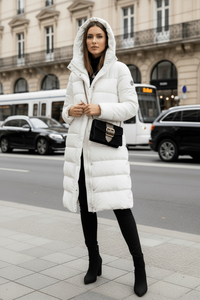 NOLÉA – Women’s Long Winter Coat for Cozy Elegance