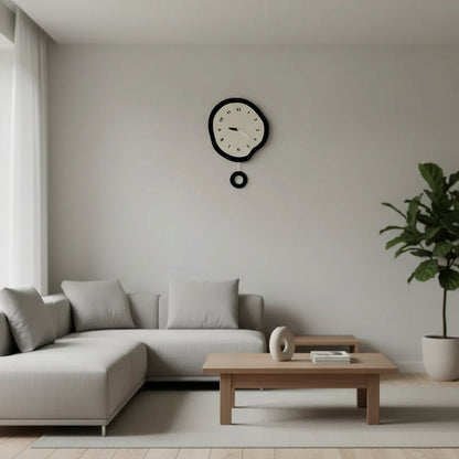 Elegant Abstract Wall Clock - Silent Movement & Modern Acrylic Design 3