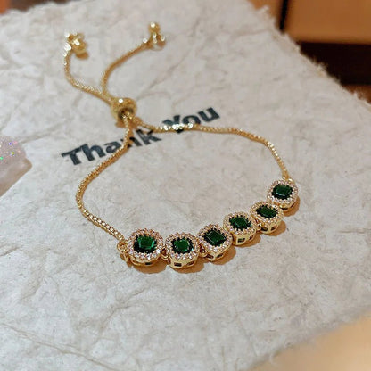 Elegant Adjustable Rhinestone Bracelet for Women - Perfect for Weddings & Parties 6