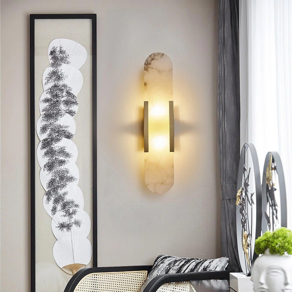 Elegant Black and Gold LED Wall Lamp - Modern Sconces for Home Lighting 2