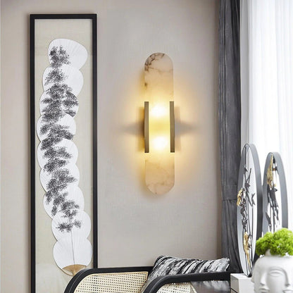 Elegant Black and Gold LED Wall Lamp - Modern Sconces for Home Lighting 2