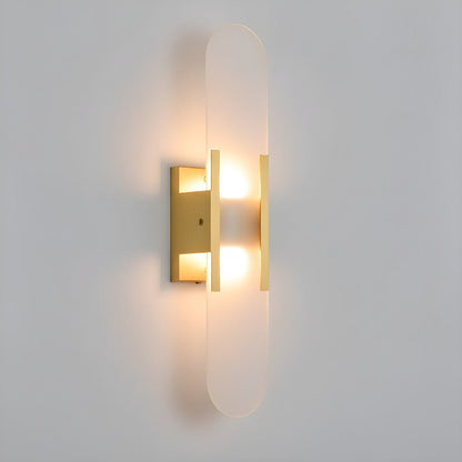 Elegant Black and Gold LED Wall Lamp - Modern Sconces for Home Lighting 4