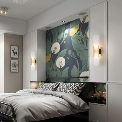 Elegant Black and Gold LED Wall Lamp - Modern Sconces for Home Lighting 7