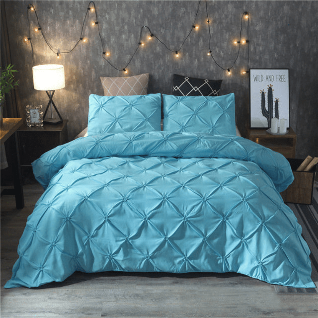Elegant Cotton Bedding Set - Breathable Duvet Covers for Year-Round Comfort 2