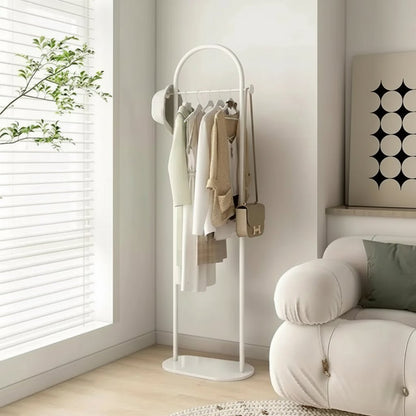 Elegant Floor Standing Clothes Rack - Stylish Hanger for Clothes Organizer 0