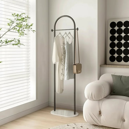 Elegant Floor Standing Clothes Rack - Stylish Hanger for Clothes Organizer 1