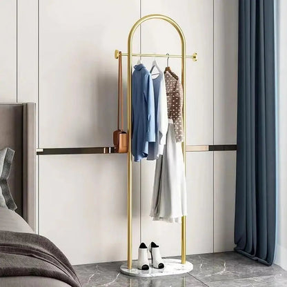 Elegant Floor Standing Clothes Rack - Stylish Hanger for Clothes Organizer 3