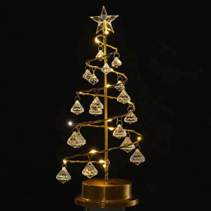 Elegant LED Christmas Tree - Warm Light Decorative Christmas Decor for Holiday Ambiance 2