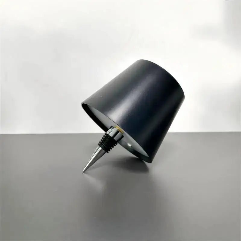 Elegant LED Wine Bottle Table Lamp - 3-Color Dimmable & USB Rechargeable 7