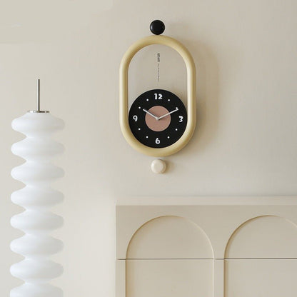 Elegant Long Wall Clock - 3D Design with Silent Movement & Easy Installation 3