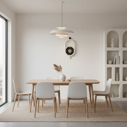 Elegant Long Wall Clock - 3D Design with Silent Movement & Easy Installation 4