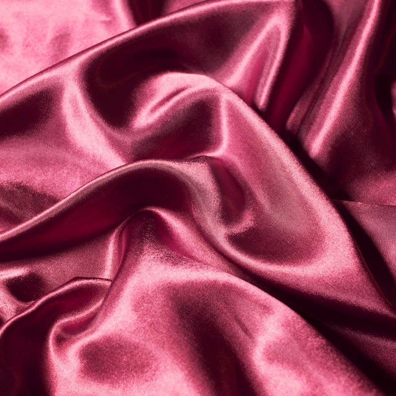 Elegant Satin Fitted Sheet - Soft Ice Silk Fitted Bed Sheet with Elastic Band 3