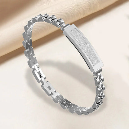 Elegant Smart Bracelet - Bluetooth Fitness Tracker with Health Monitoring & 5-Day Battery 1