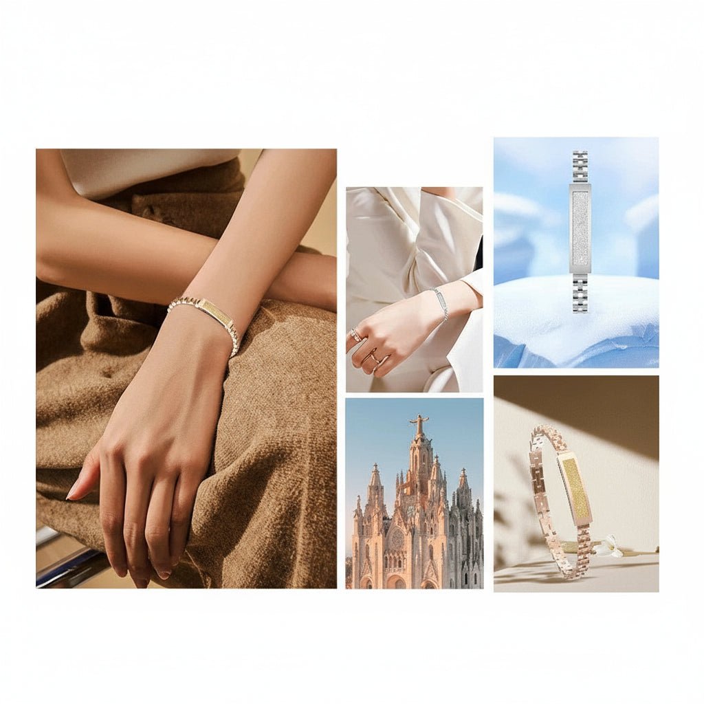 Elegant Smart Bracelet - Bluetooth Fitness Tracker with Health Monitoring & 5-Day Battery 7