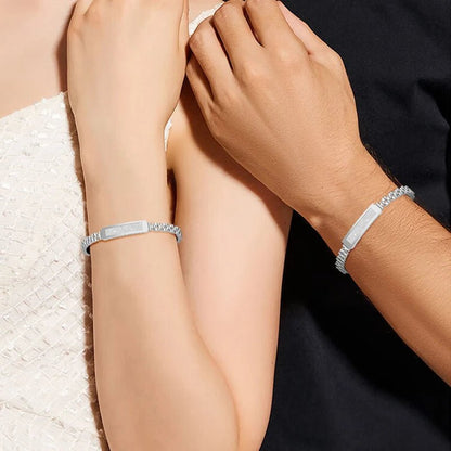 Elegant Smart Bracelet - Bluetooth Fitness Tracker with Health Monitoring & 5-Day Battery 8