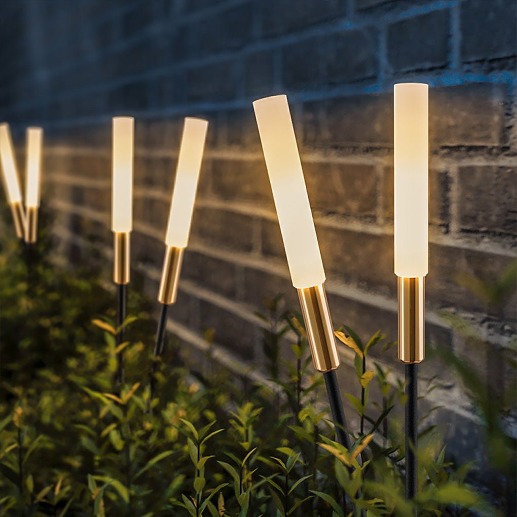 Elegant Solar Reed Lights - Waterproof LED Garden Decor with Energy Efficient Design 1