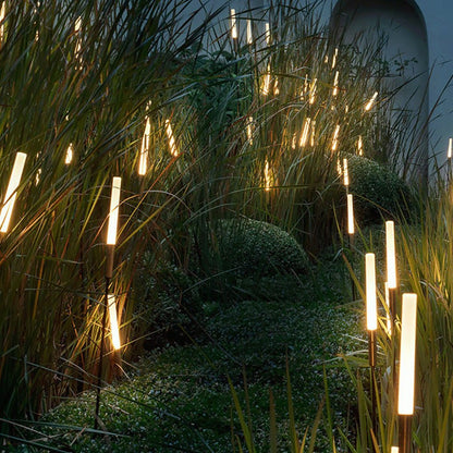 Elegant Solar Reed Lights - Waterproof LED Garden Decor with Energy Efficient Design 2