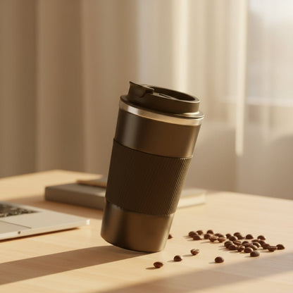 Elegant Thermal Mugs - Double-Walled Stainless Steel Insulated Coffee Cup 0