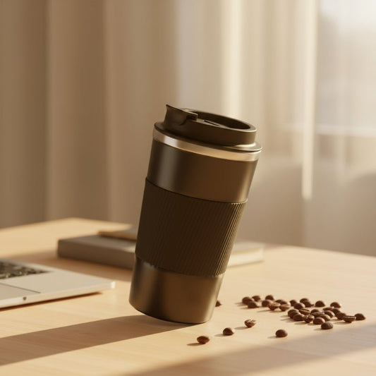 Elegant Thermal Mugs - Double-Walled Stainless Steel Insulated Coffee Cup 0