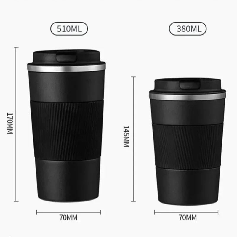 Elegant Thermal Mugs - Double-Walled Stainless Steel Insulated Coffee Cup 1