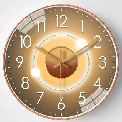 Elegant Wall Clock - Quiet Mechanism & Classic Design for Homes and Offices 0