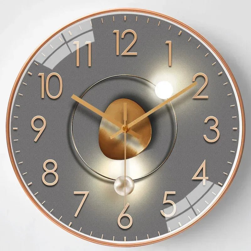 Elegant Wall Clock - Quiet Mechanism & Classic Design for Homes and Offices 13