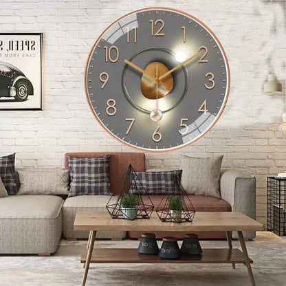 Elegant Wall Clock - Quiet Mechanism & Classic Design for Homes and Offices 2