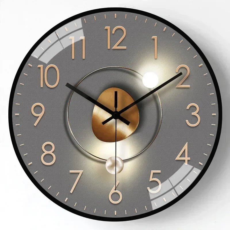 Elegant Wall Clock - Quiet Mechanism & Classic Design for Homes and Offices 9