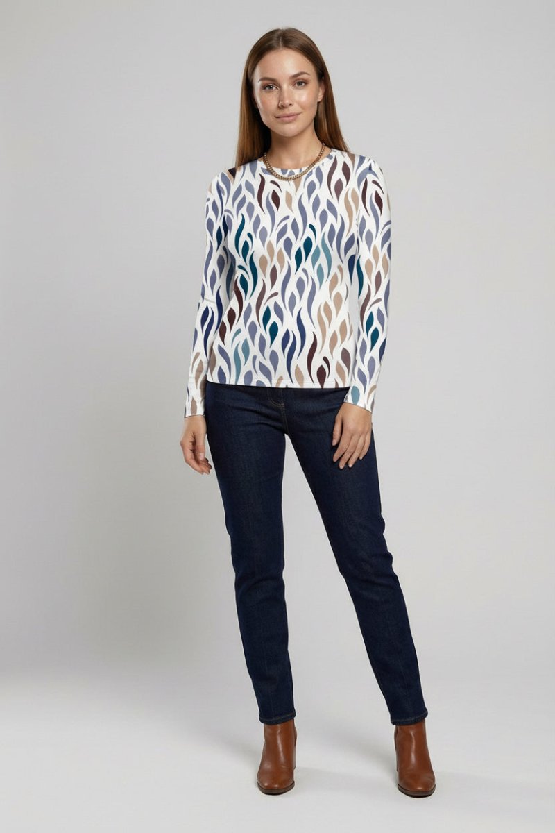 Elegant Women's T-Shirt - Soft, Comfortable Fabric for Versatile Styling 1