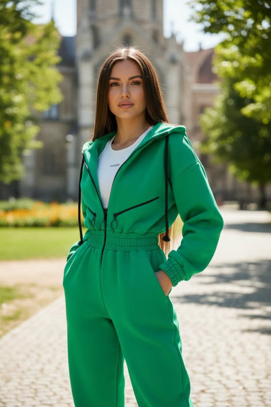 ELYSE – Cozy Women’s Winter Jumpsuit with Sleek Silhouette