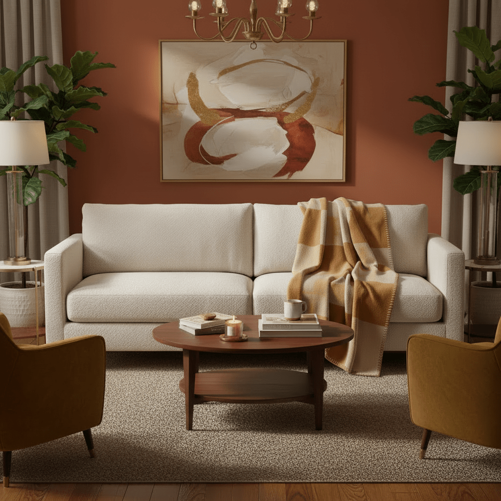 Elegant Wool-Cashmere Blanket for Cozy Interiors - Luxurious Soft Touch 3